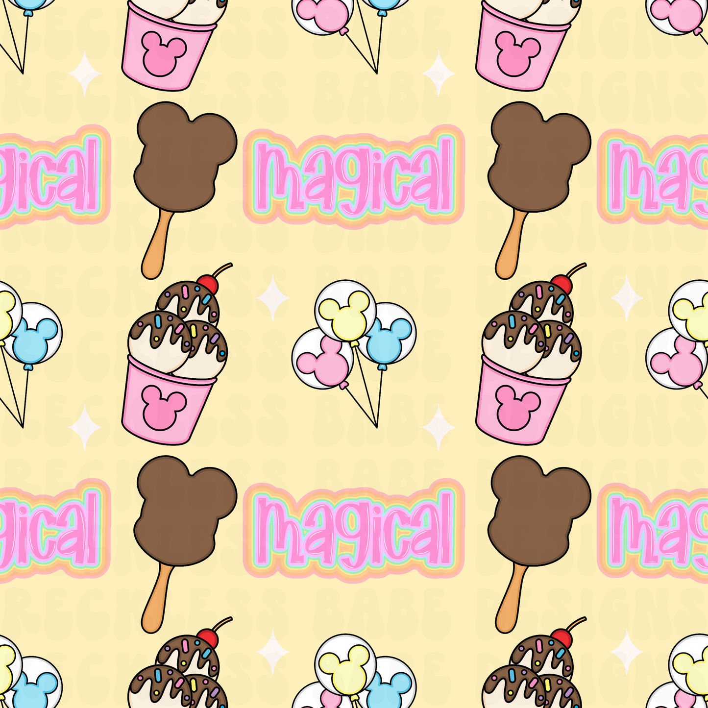 MAGICAL YELLOW SEAMLESS