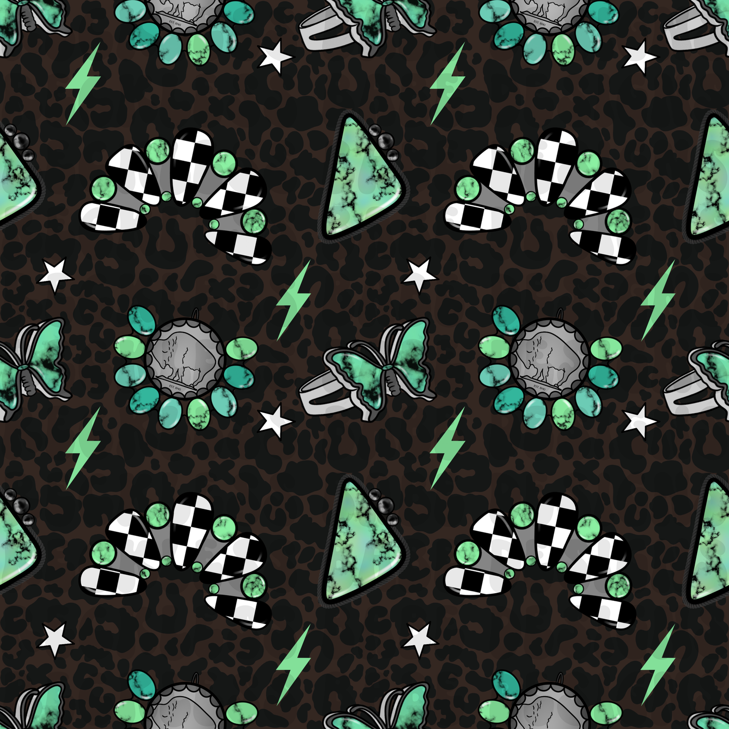 WESTERN JEWELS SEAMLESS FILE