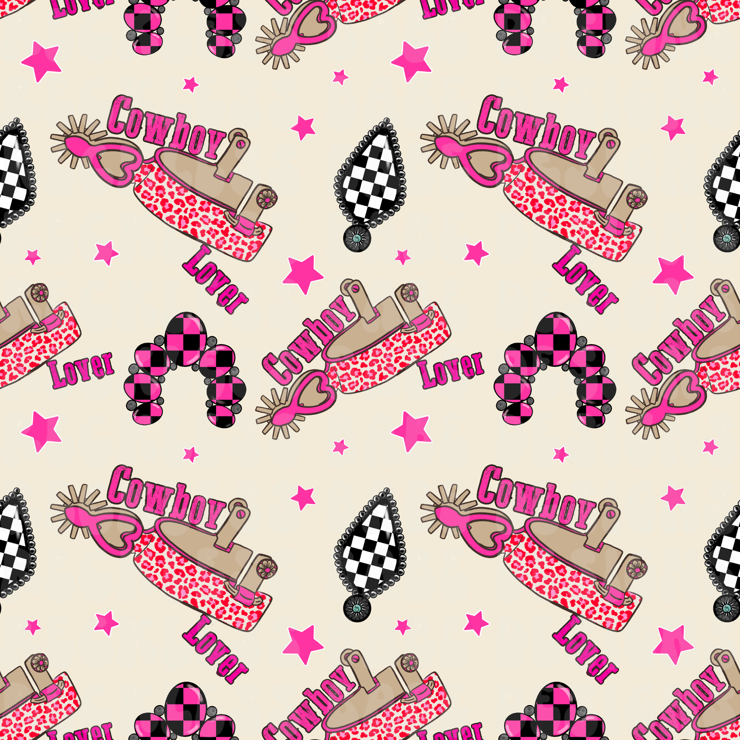 COWBOY LOVER CREAM SEAMLESS FILE