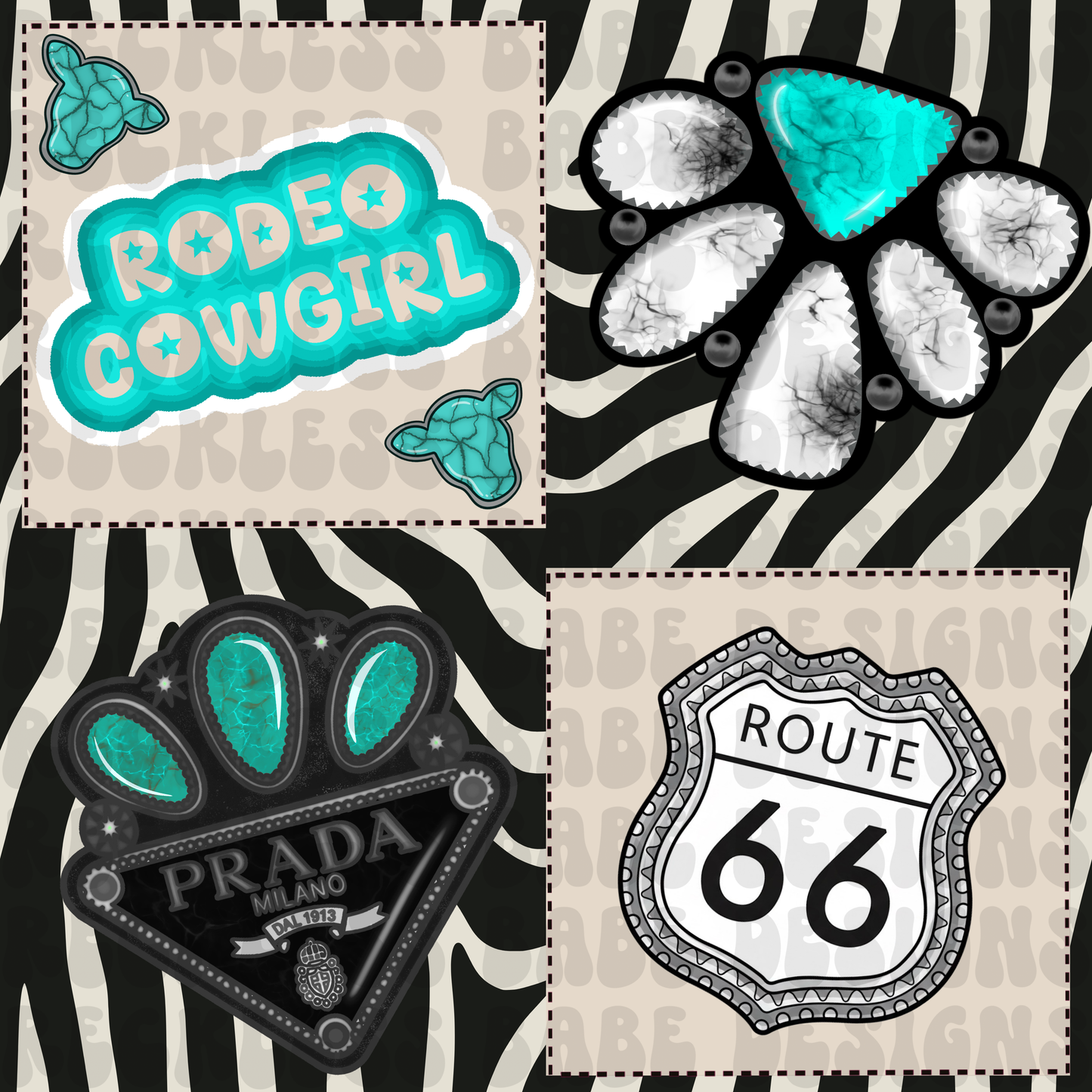 RODEO COWGIRL SEAMLESS