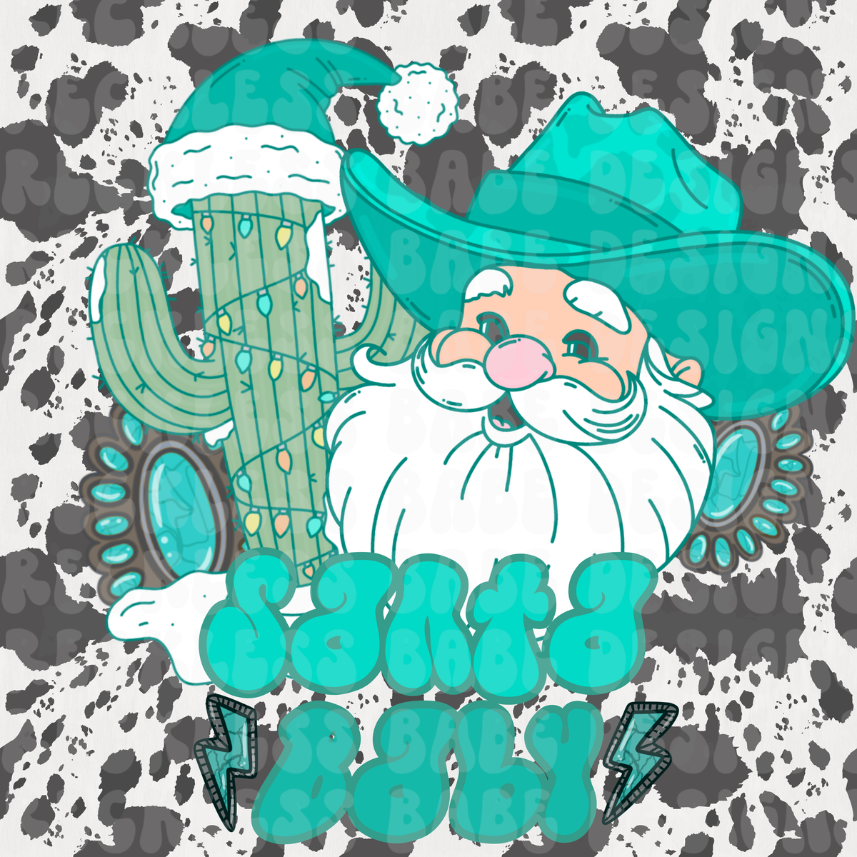 SANTA BABY PNG