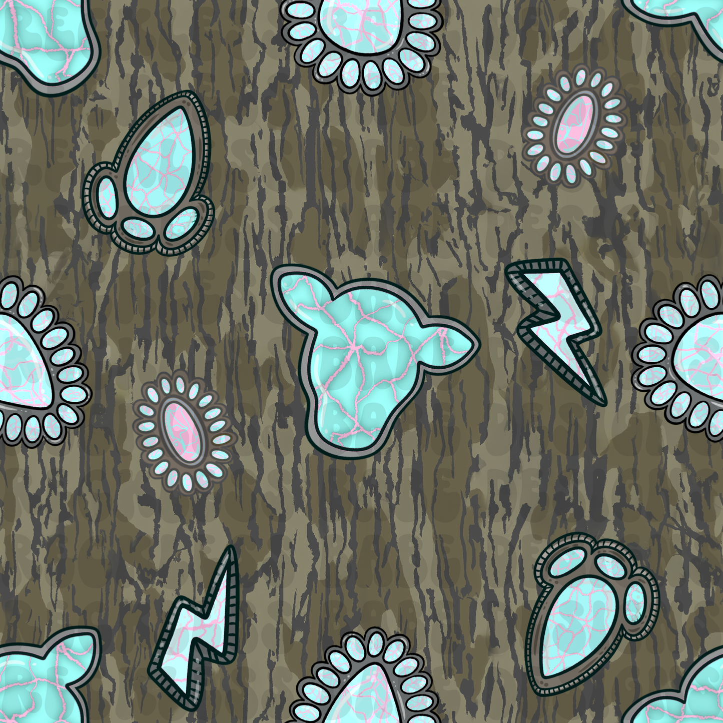 BOTTOMLAND COTTON CANDY JEWEL SEAMLESS