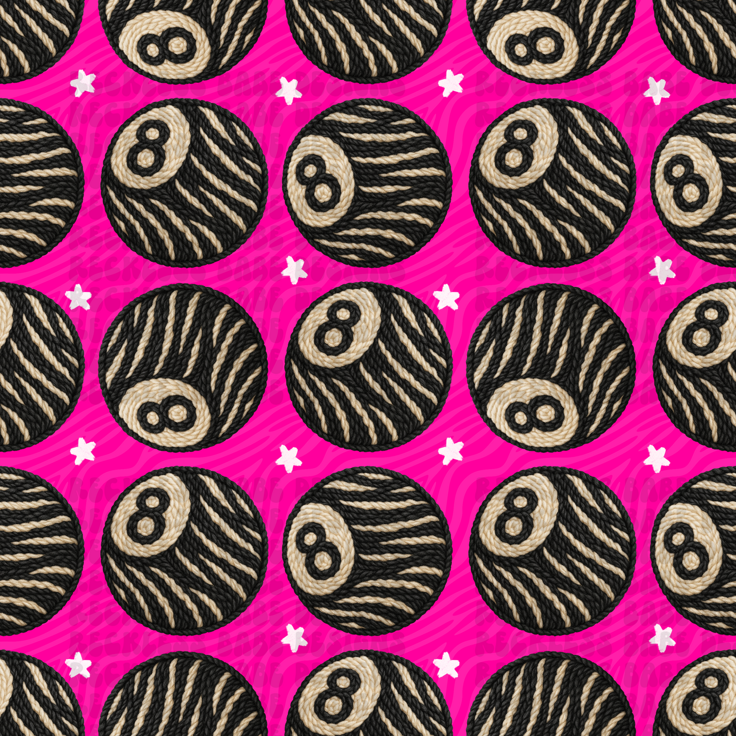 ZEBRA 8BALL YARN SEAMLESS