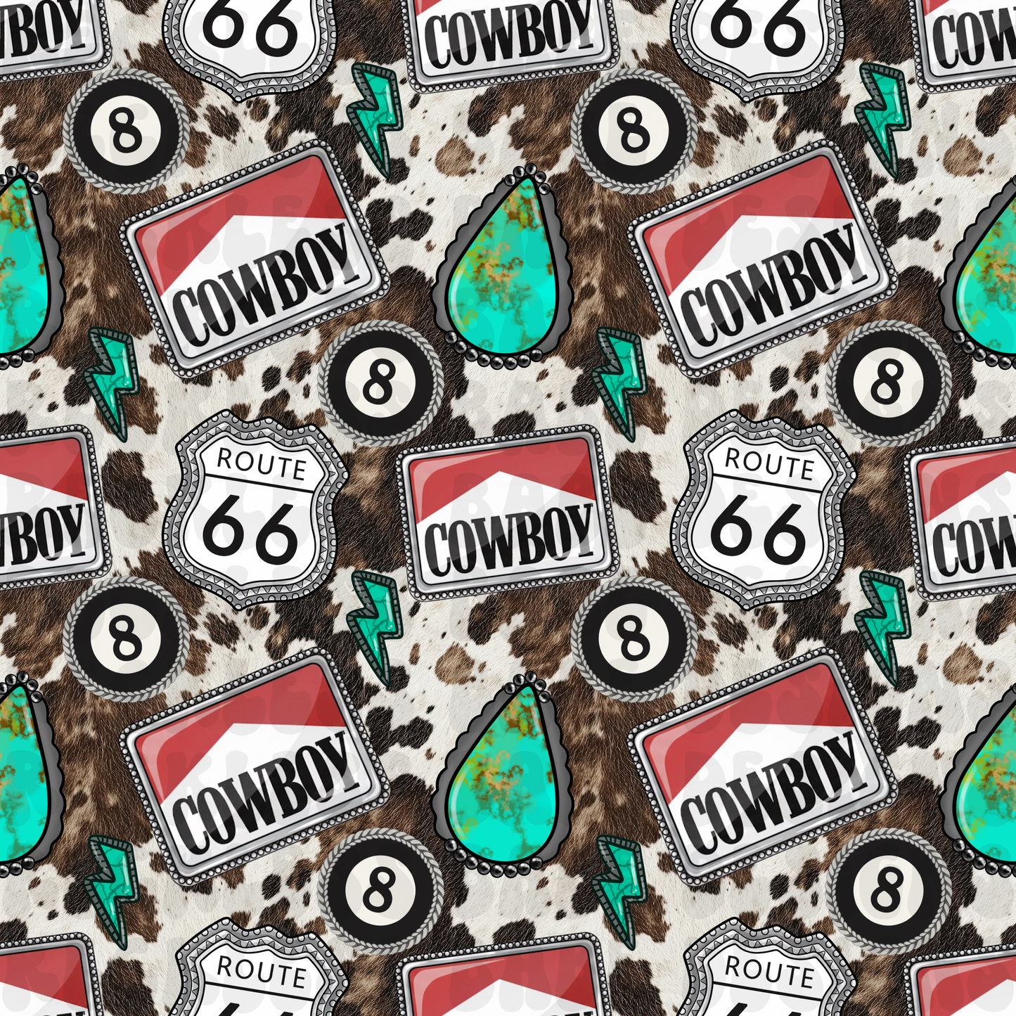 COWBOY CHARM SEAMLESS