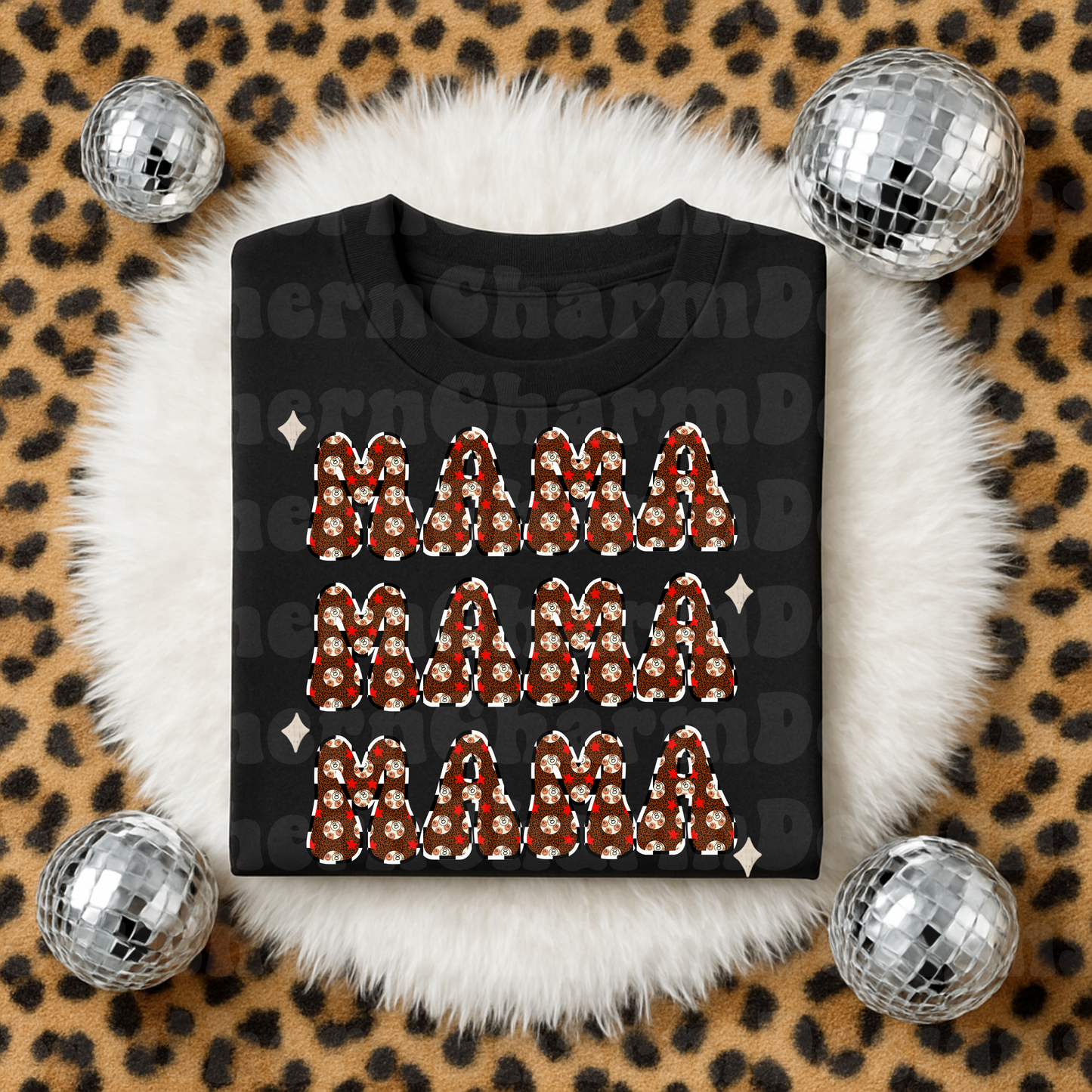 MAMA PNG CHEETAH SMILEY & CHECK