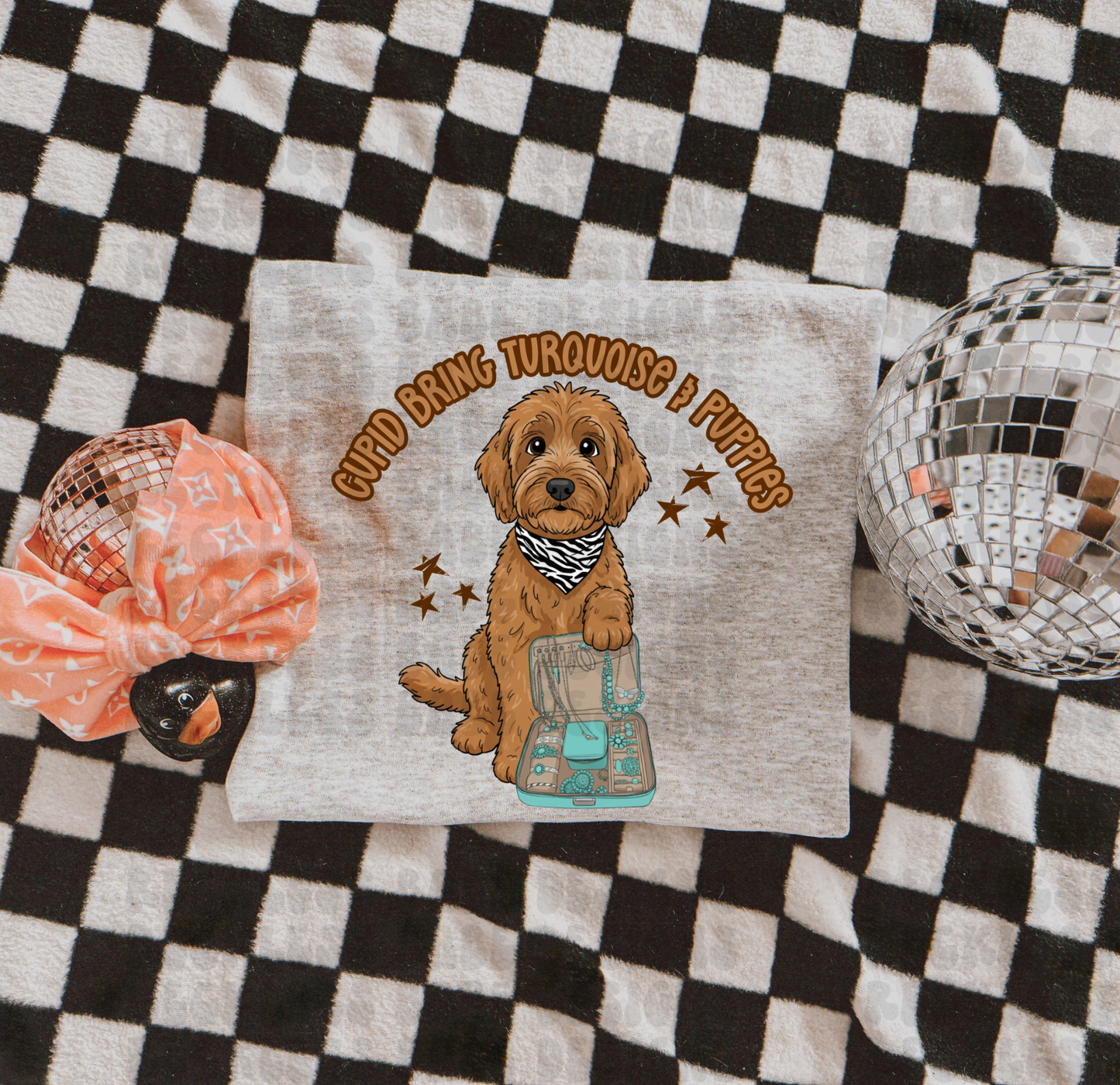 CUPID PUPPY PNG GOLDEN