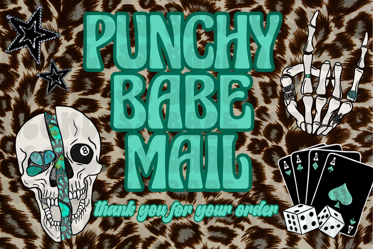 PUNCHY BABE MAIL EXCLUSIVE THANK YOU CARD DIGITAL ONLY