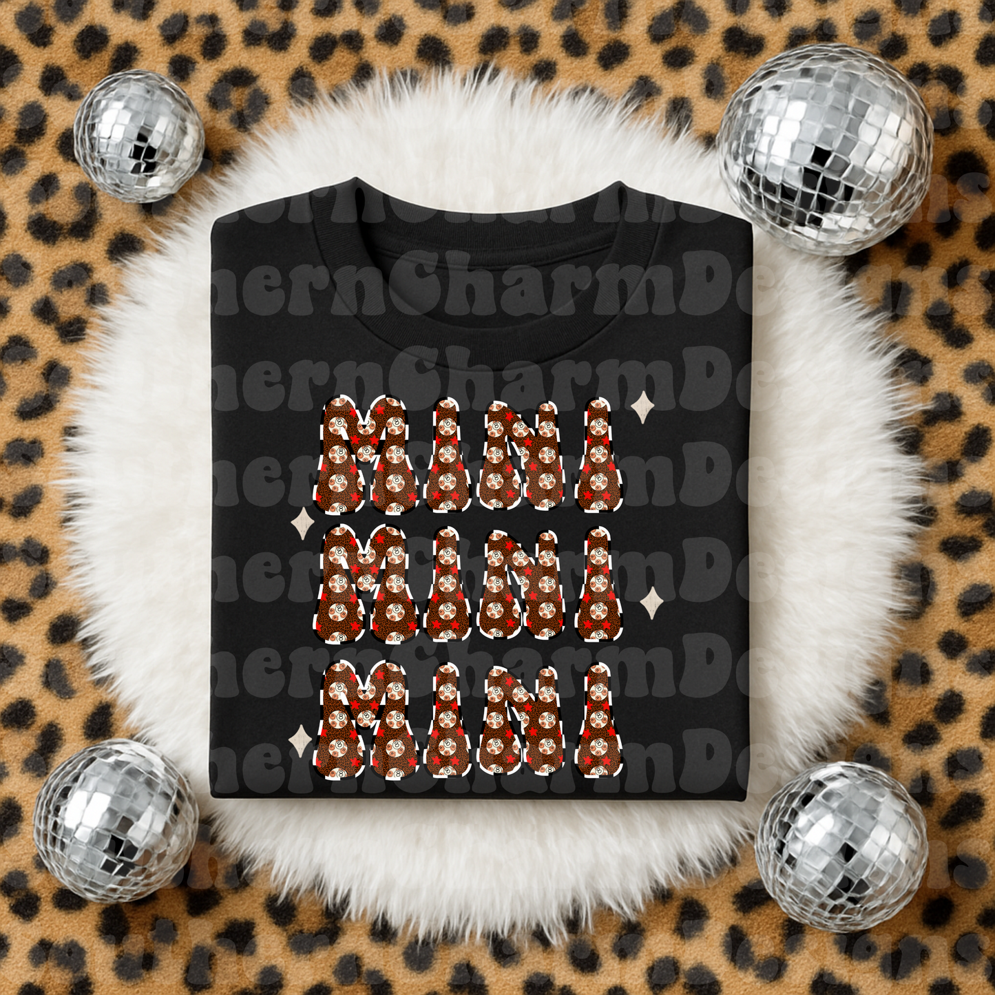 MINI PNG CHEETAH SMILEY & CHECK