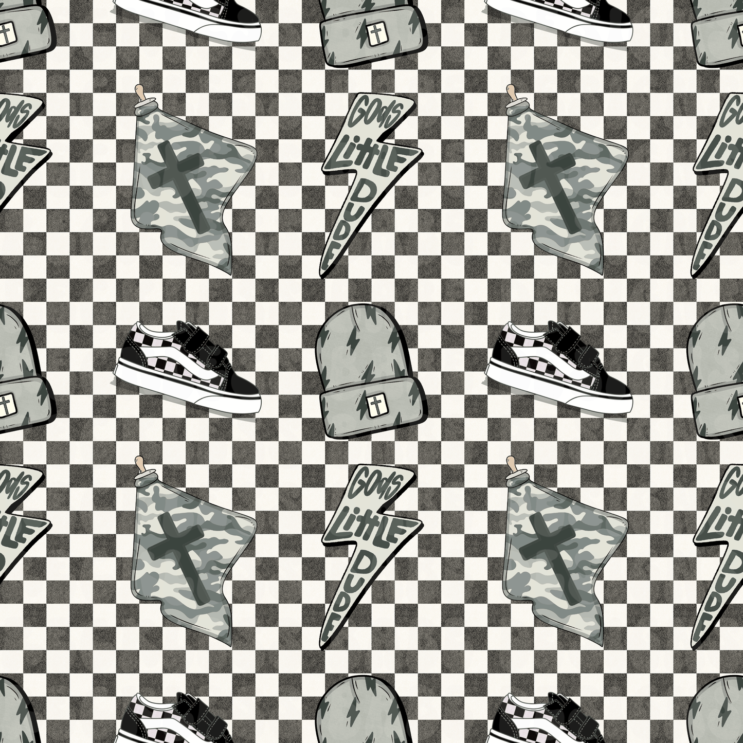 GOD’S LIL DUDE SEAMLESS