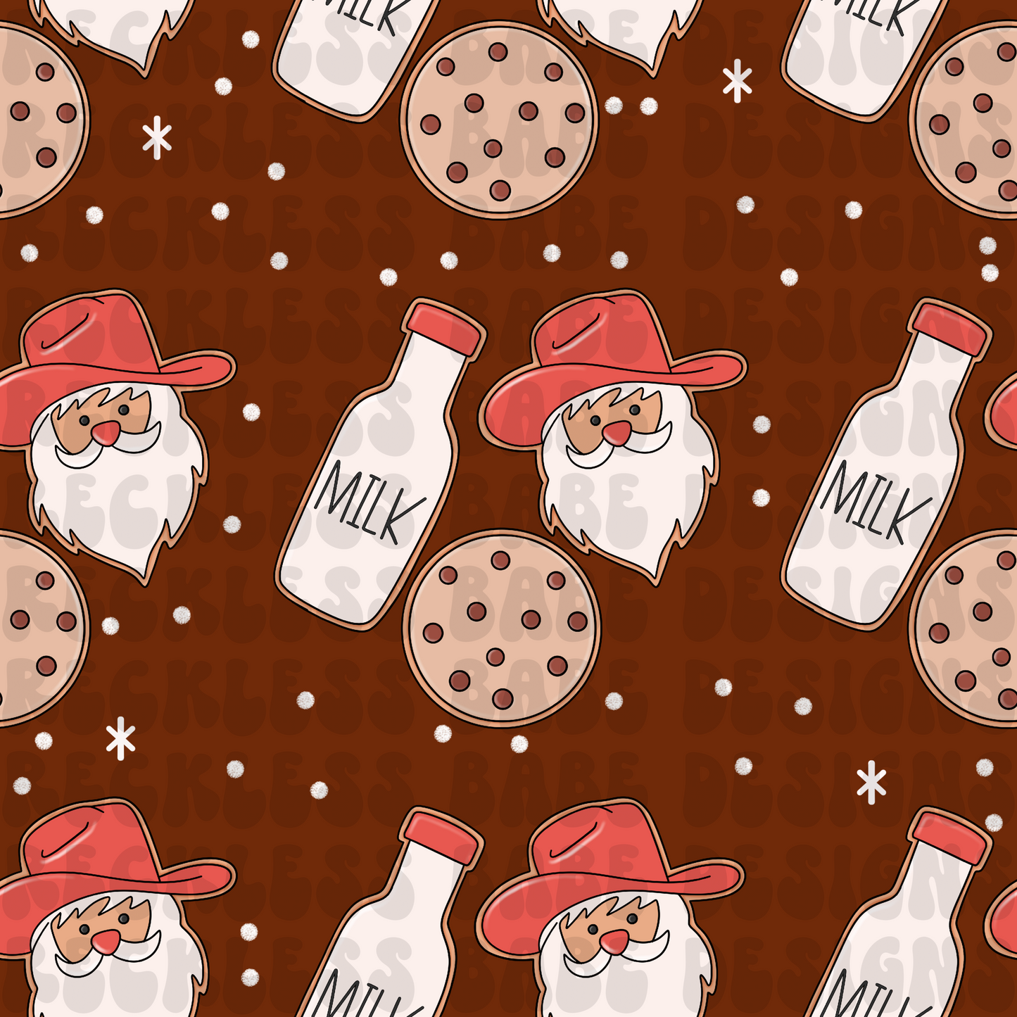 MILK & COOKIE BROWN SEAMLESS