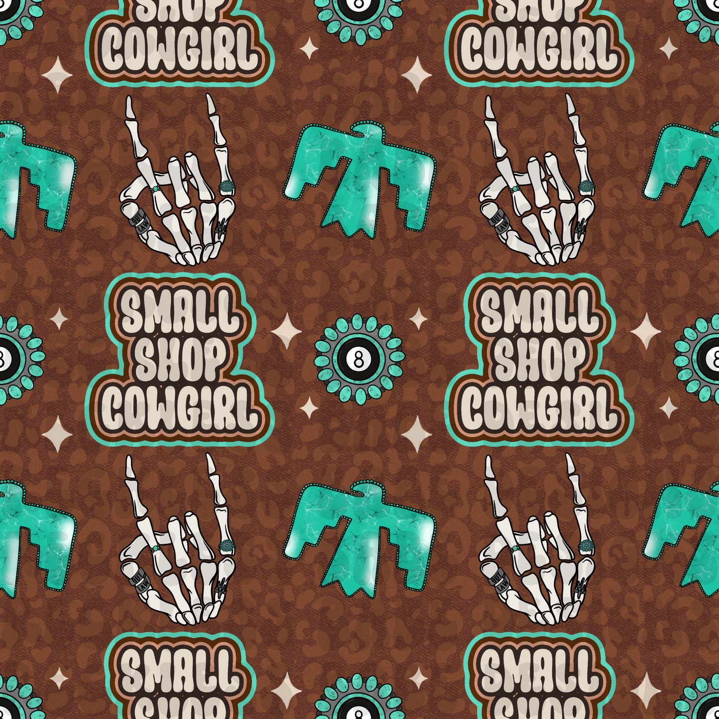 SMALL SHOP COWGIRL SEAMLESS FILE