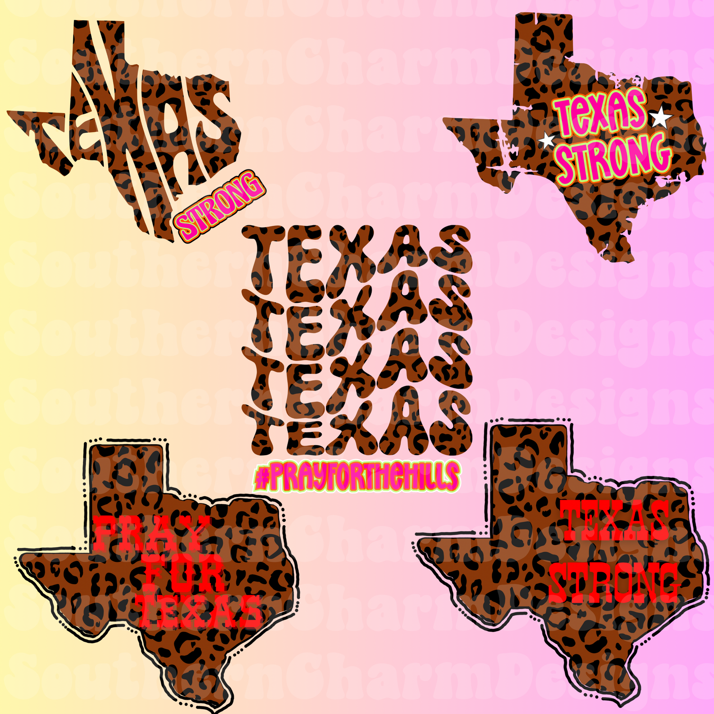 TEXAS PNG BUNDLE