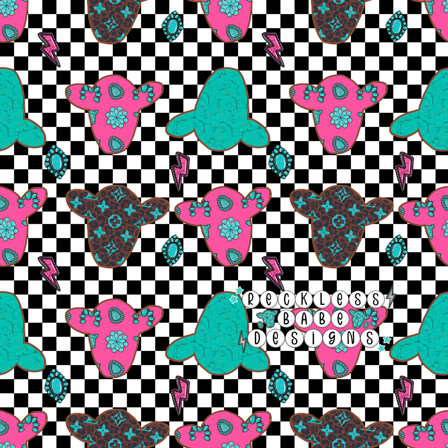 WESTERN COWS SEAMLESS