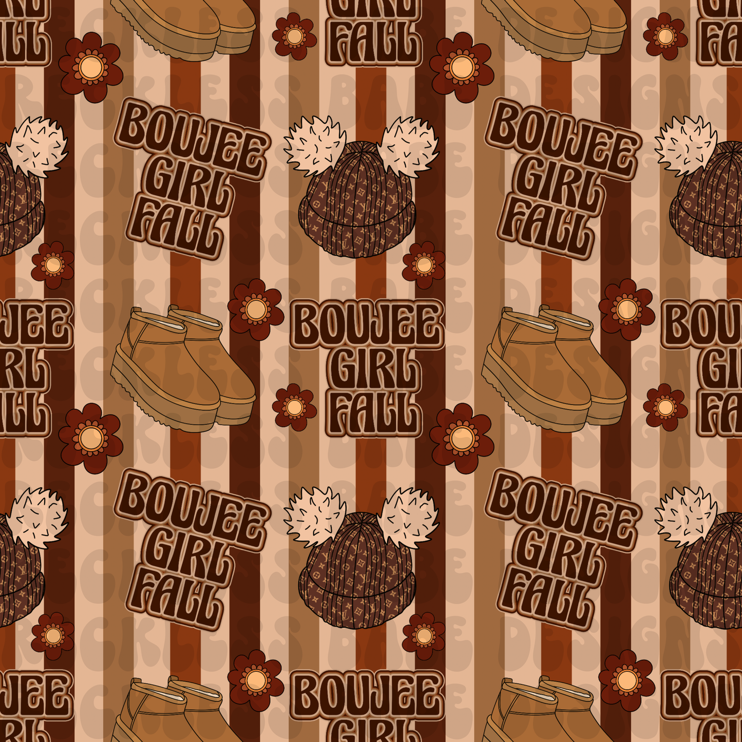 Boujee girl seamless
