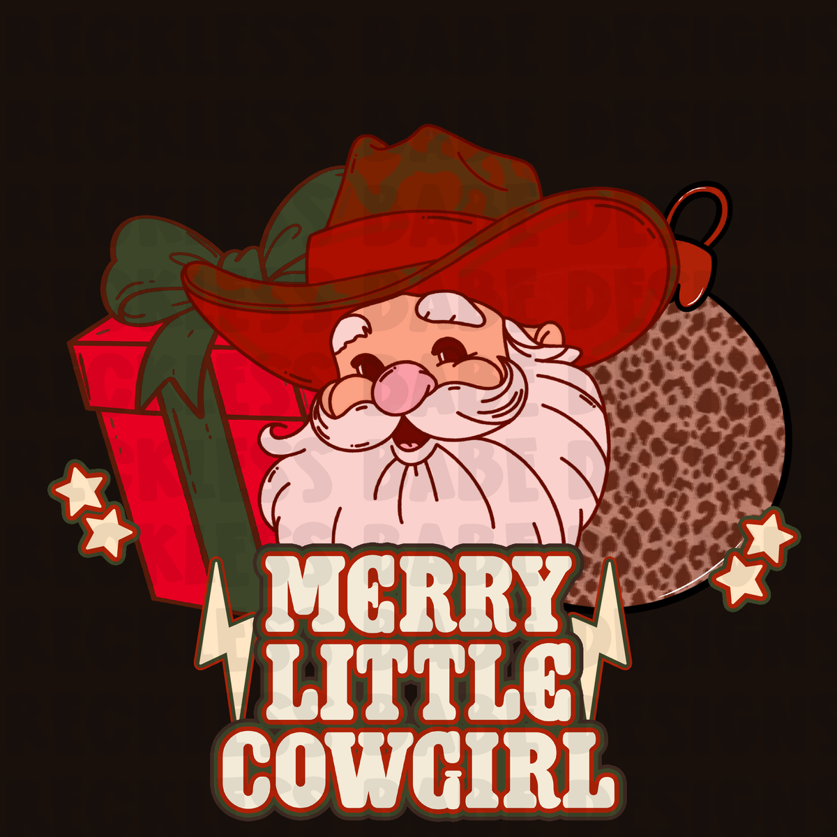 MERRY LITTLE COWGIRL PNG