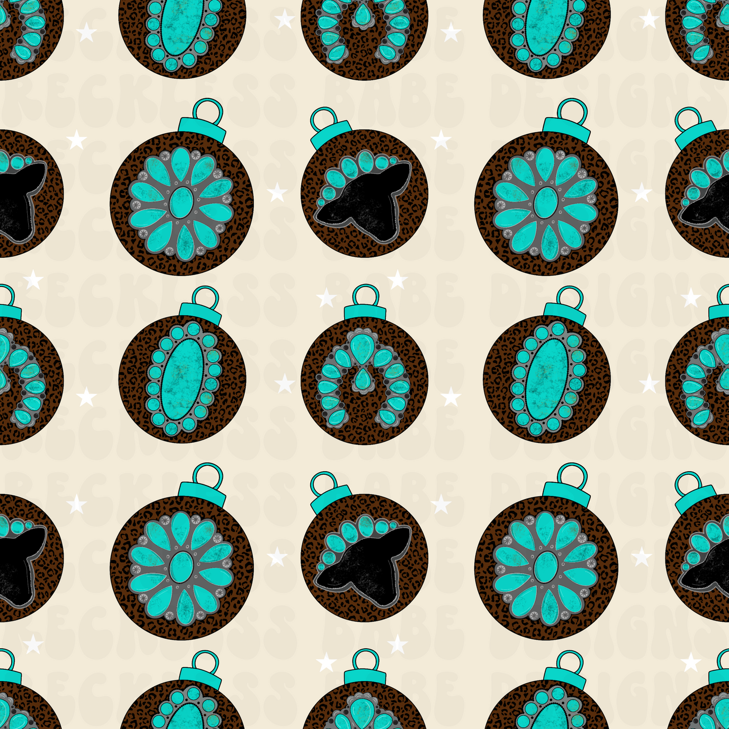 WESTERN ORNAMENT SEAMLESS