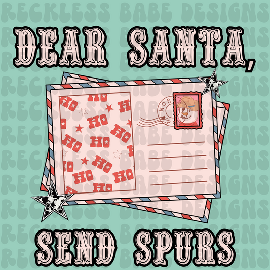 DEAR SANTA PNG