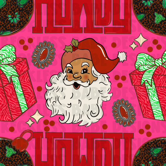 HOWDY PINK SEAMLESS FILE