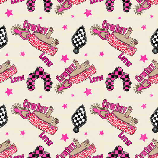 COWBOY LOVER CREAM SEAMLESS FILE