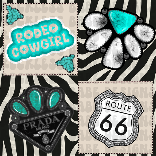 RODEO COWGIRL SEAMLESS
