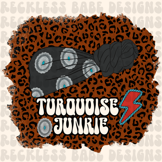TURQUOISE JUNKIE PNG