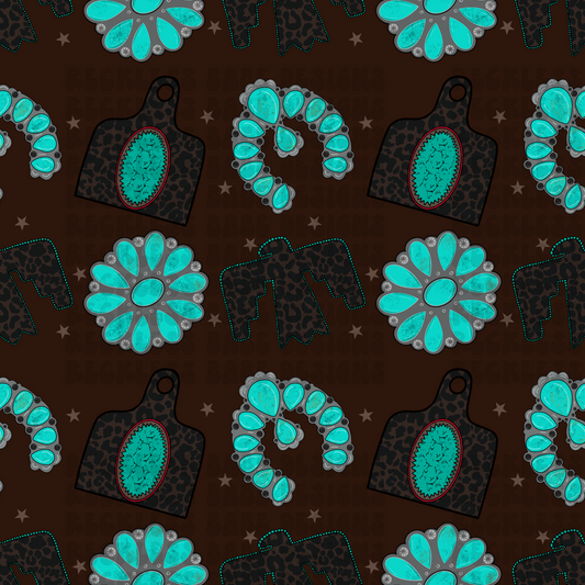 Thunderbird + Turquoise Seamless File