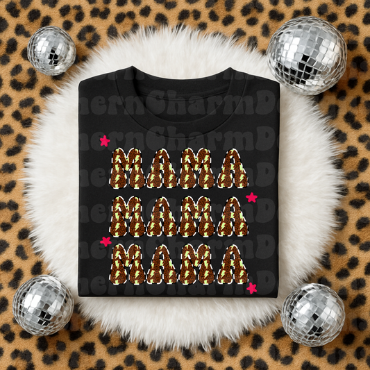 MAMA PNG CHEETAH BOLTS & CHECK