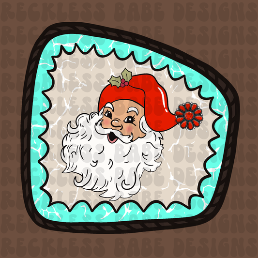 Santa Stone PNG