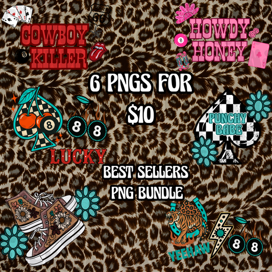 BEST SELLERS PNG BUNDLE NO CODES