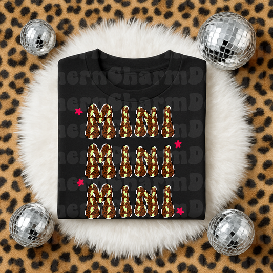 MINI PNG CHEETAH BOLTS & CHECK