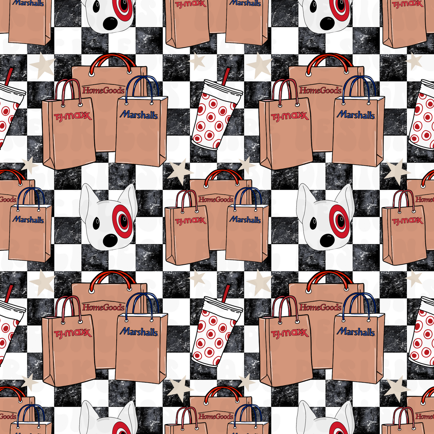 SHOPPING SPREE SEAMLESS FILE