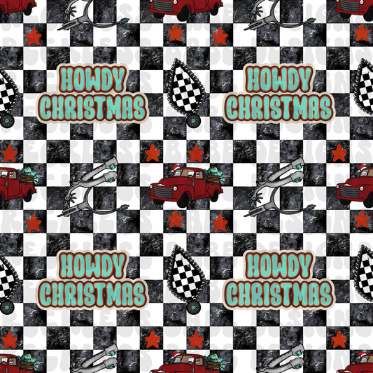 HOWDY CHRISTMAS SEMI EXCLUSIVE SEAMLESS