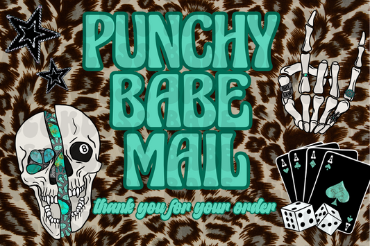 PUNCHY BABE MAIL EXCLUSIVE THANK YOU CARD DIGITAL ONLY