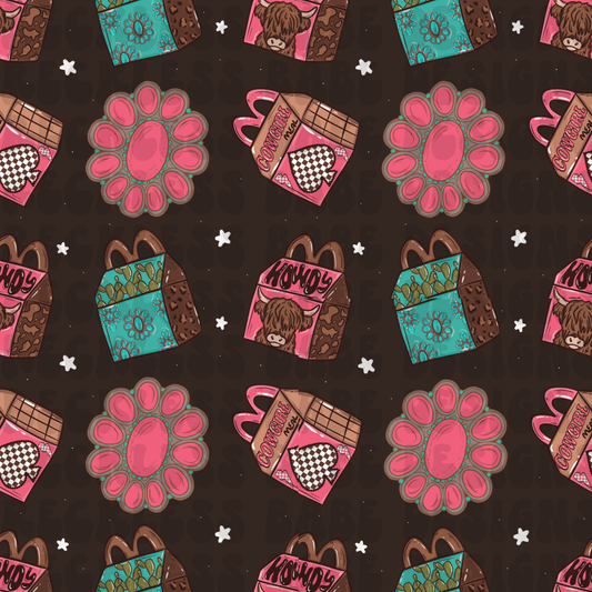 Wild West Brown seamless file