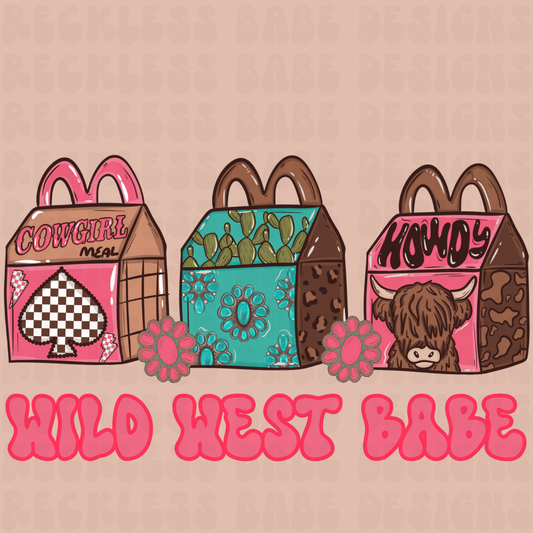 WILD WEST BABE PNG