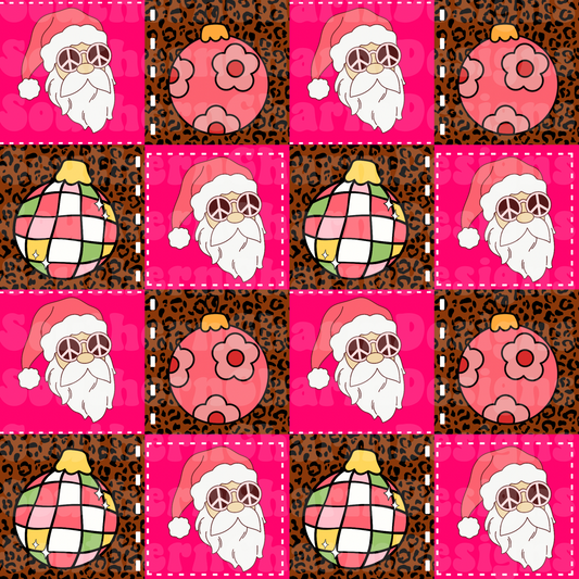 GROOVY SANTA PATCH WORK NO CODES