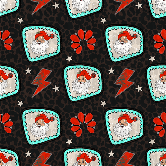 Santa Stone Seamless