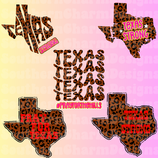 TEXAS PNG BUNDLE